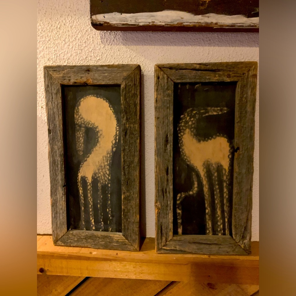 set of 2 original art